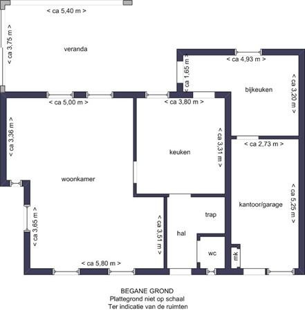 Floorplan - Theodorus Dobbestraat 25, 5348 TT Oss